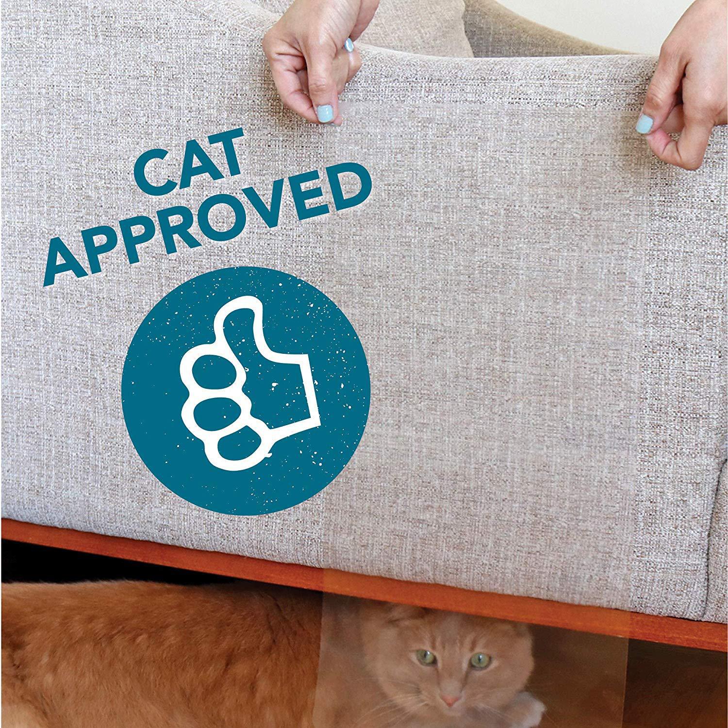 Pack Cat Scratching Tape Deterrent Anti Scratch Durable Sticker Anti-Scratch Pet Cat Training Tape Scratch Cats Dogs