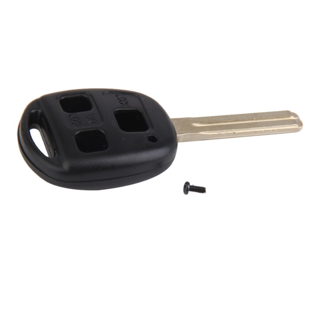 Remote Key Keyless FOB Replacement Case 3 Button Blade For Lexus