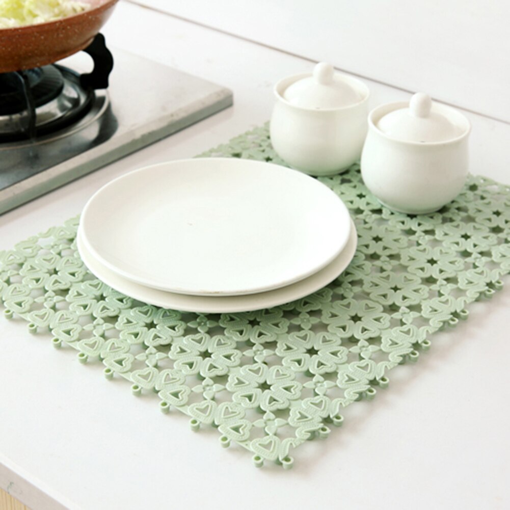 Diy Multifunctionele Uitsparing Splicing Waterdichte Badmat Douche Badkamer Antislip Mat Puzzel Coaster Isolatie Mat Accessoires