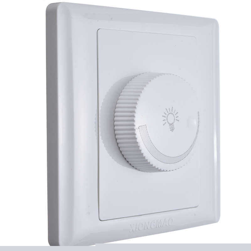 Dimmer Switch Lamp Lighting Accessories Dimmer 250V Controller Adjustable LED Knob Dimmer Switch 86x86mm