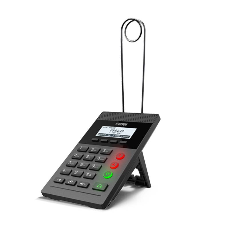 Fanvil X2C Ip Telefoon Hd Voice Slimme Draadloze Telefoon Voor Ehs Draadloze Headset Wit Zwart Scherm Voip Telefoon Voor Thuis kantoor