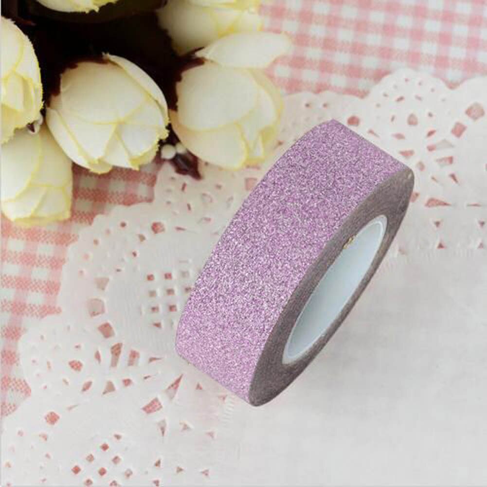 Cinta adhesiva Decorativa para Scrapbooking, papel de aluminio dorado japonés, Kawai Adesiva, papel Washi brillante conjunto de cintas: pk