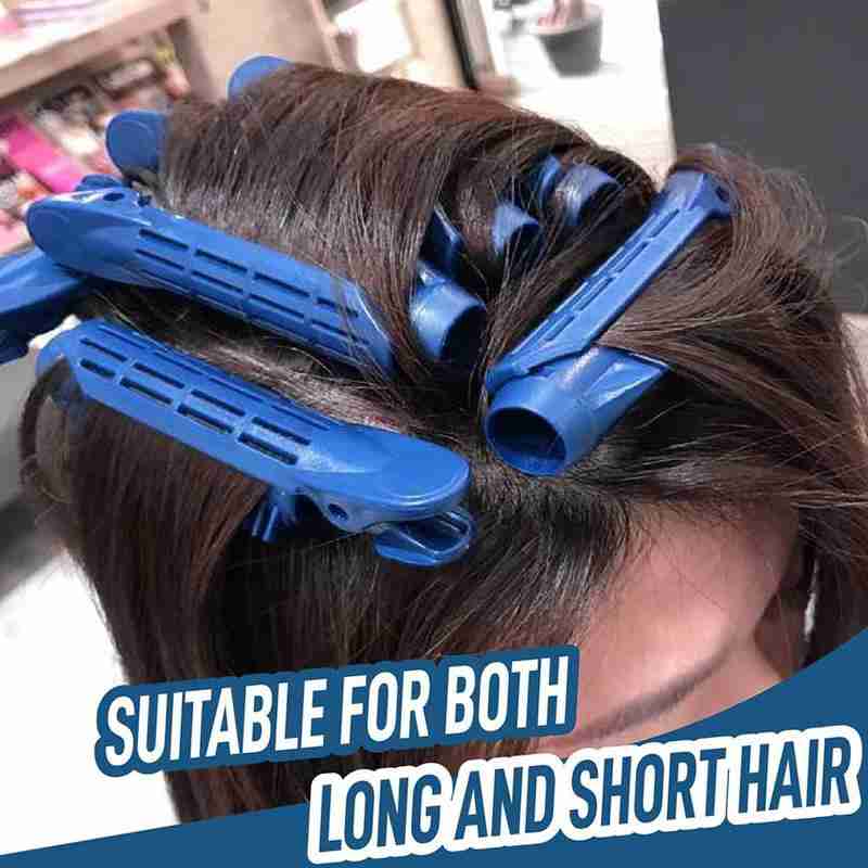 Rodillos para el cuidado del cabello, pinzas para el cabello naturales y esponjosas para dormir, rizador de plástico sin calor, herramienta de peinado, 1 unidad
