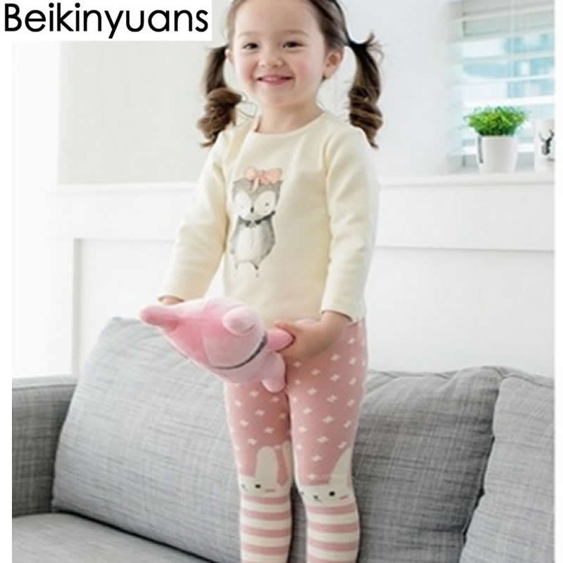 Filles collants bande dessinée gros cul pantalon enfants pantalon coréen coton PP enfants pantalon serré infantile bébé serré ne pas ouvrir l'entrejambe