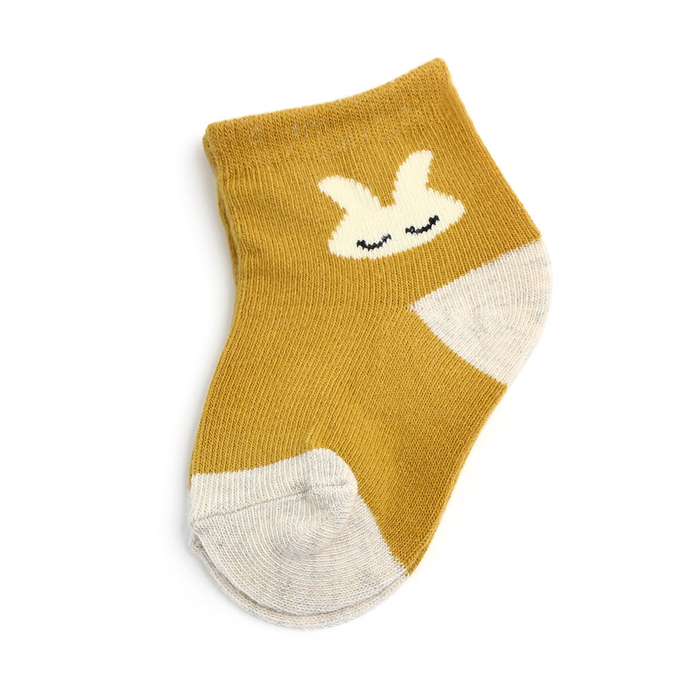 AiKway 1 Pair Baby Socks Cotton Solid Color Boy Girl Children Socks Cute Newborn Cartoon Socks Unisex: 11