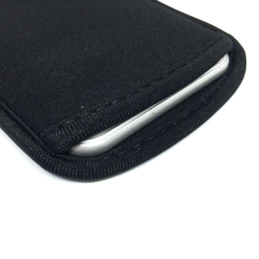 Funda protectora de neopreno Flexible y suave, negra, elástica, para iPhone 11 XS XR 8 7, funda protectora, funda para iPhone XS MAX