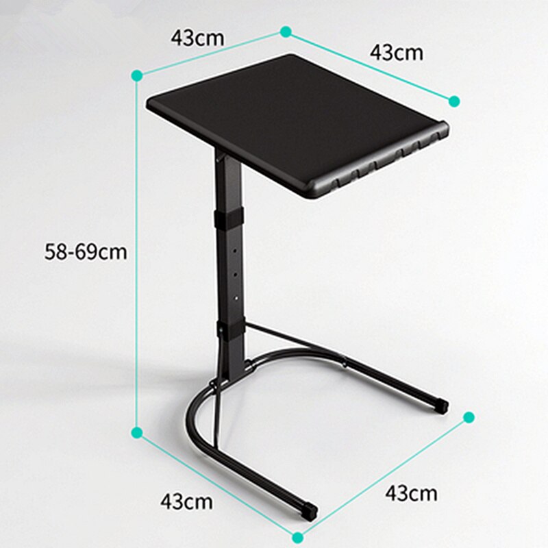 Alwaysme 59X36X28CM Muiltipurpose Laptop Notebook Bed Tafel Met Pen Houder Gat, Bekerhouder Gat, Tablet Houder Slot Gaten