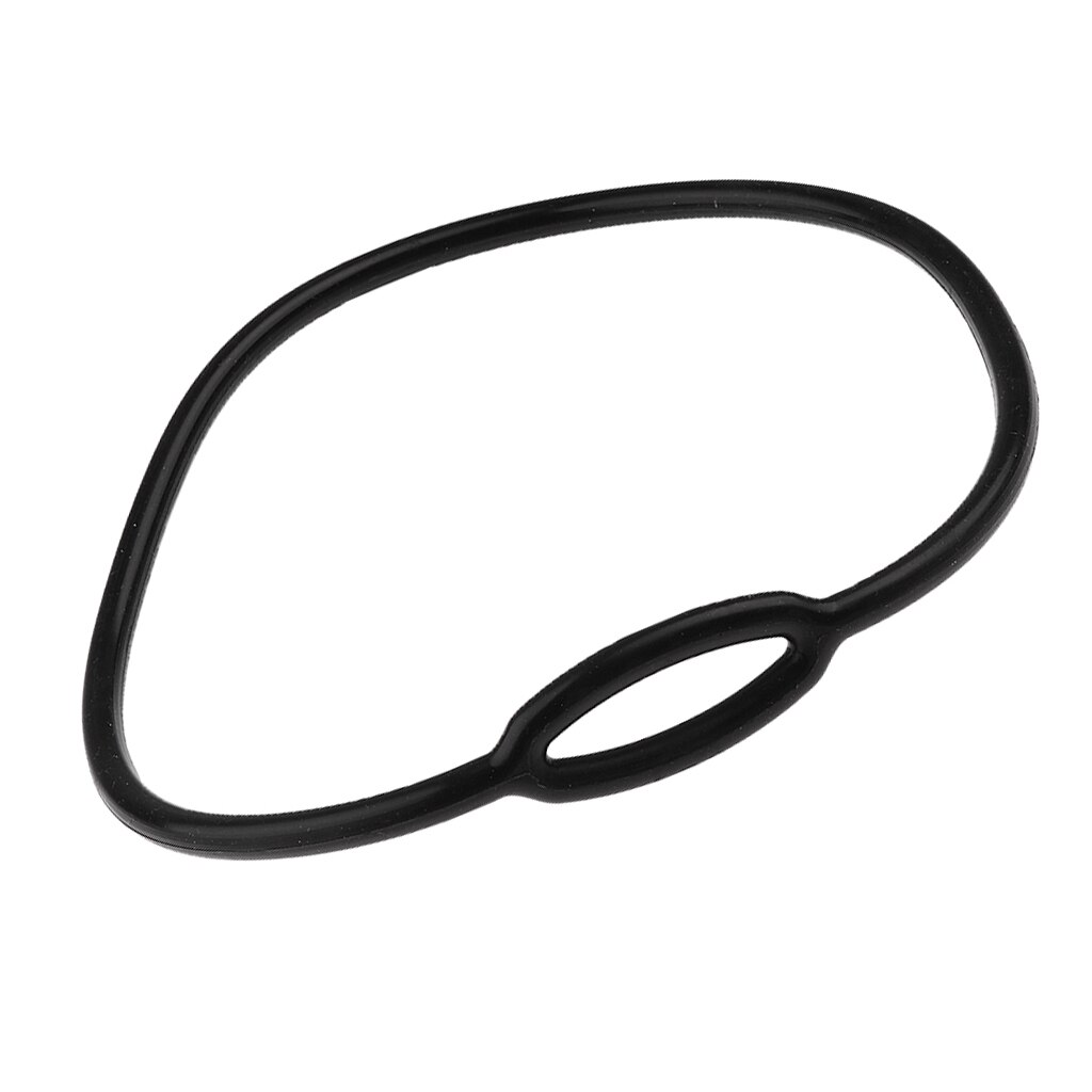 Collier de régulateur en Silicone souple collier de plongée en Silicone 65cm Sport nautique à l'élastique loisirs de plein air natation plongée Acc: 62cm Black