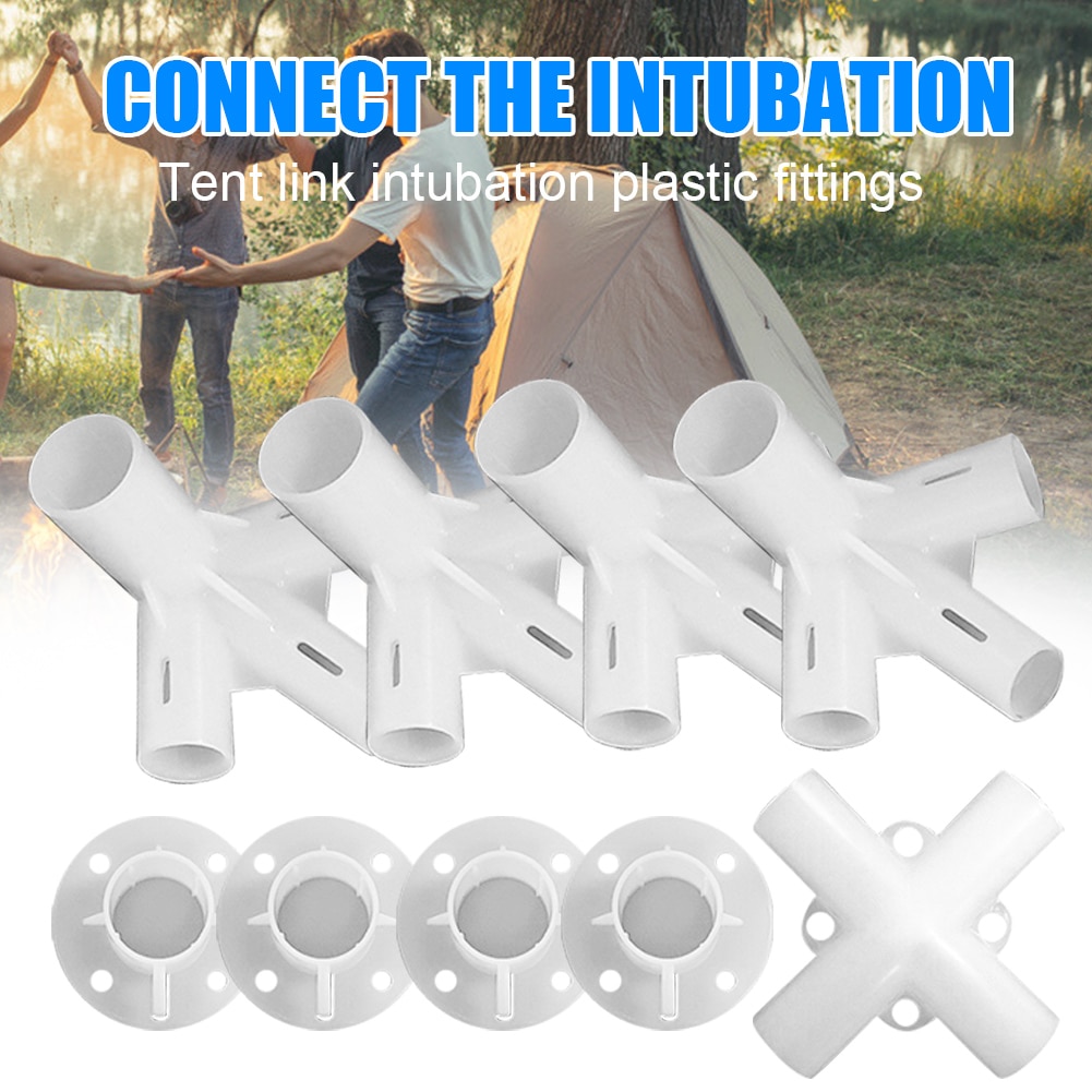 Onderdelen Voor 3X3M Tuinhuisje Luifel Tent Voeten Hoek Center Connector 25/19Mm Tent Connector onderdelen Tent Outdoor Camping ALS88