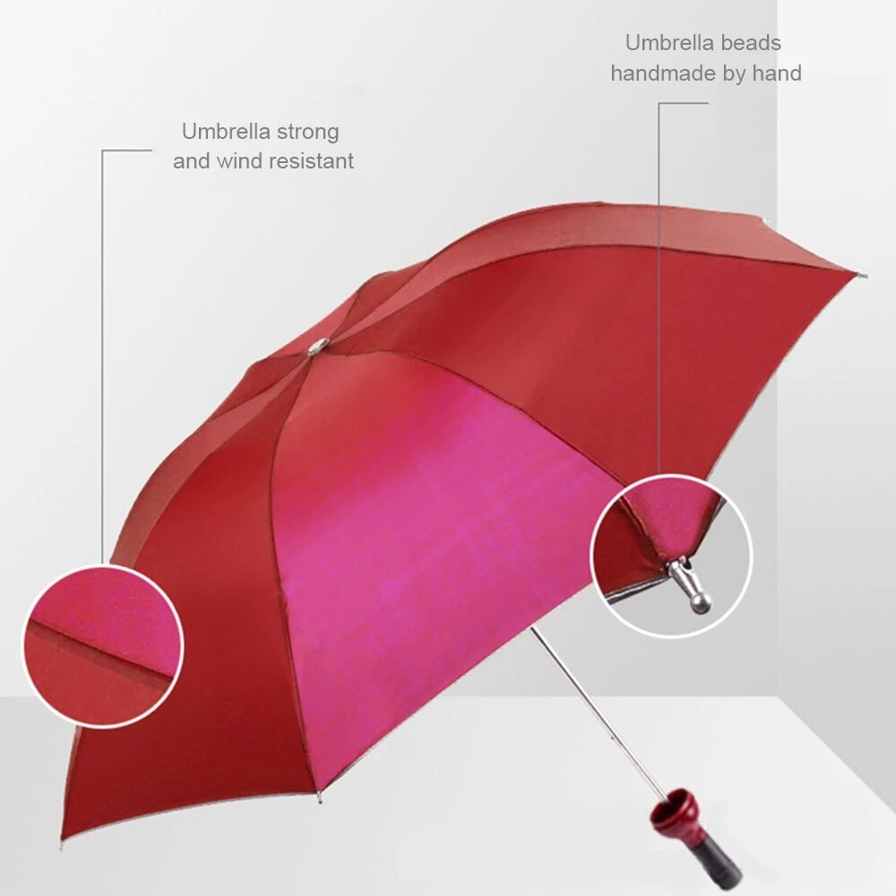 Paraguas para botella de vino para hombre y mujer, sombrilla portátil plegable, automática, resistente al viento, UV, para lluvia y sol, creativos