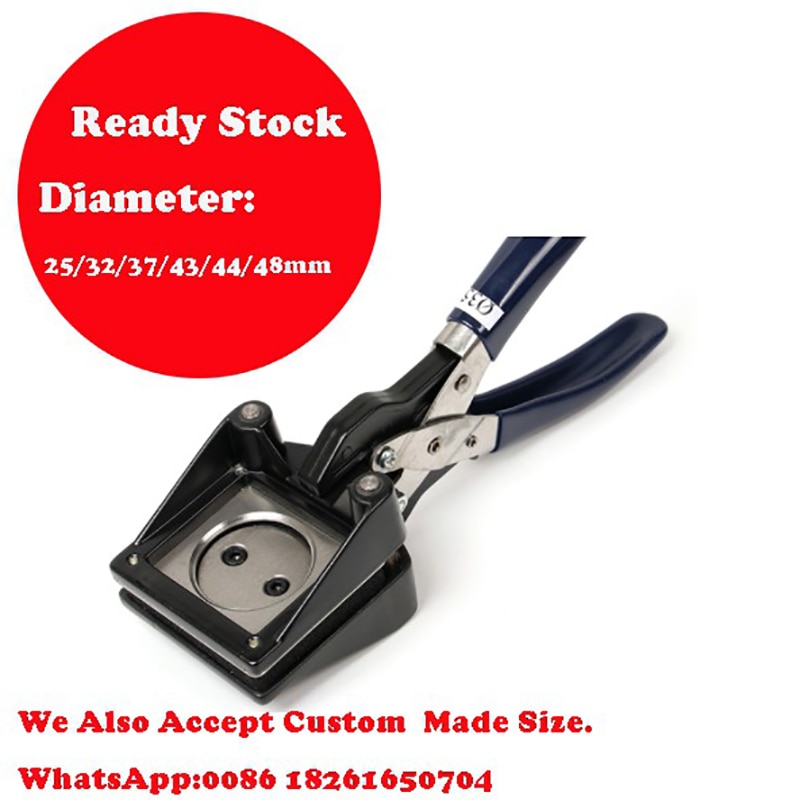 Handheld Circle cutter Round Paper cutting machine for Paper PVC PET Stickers Cutting Tools