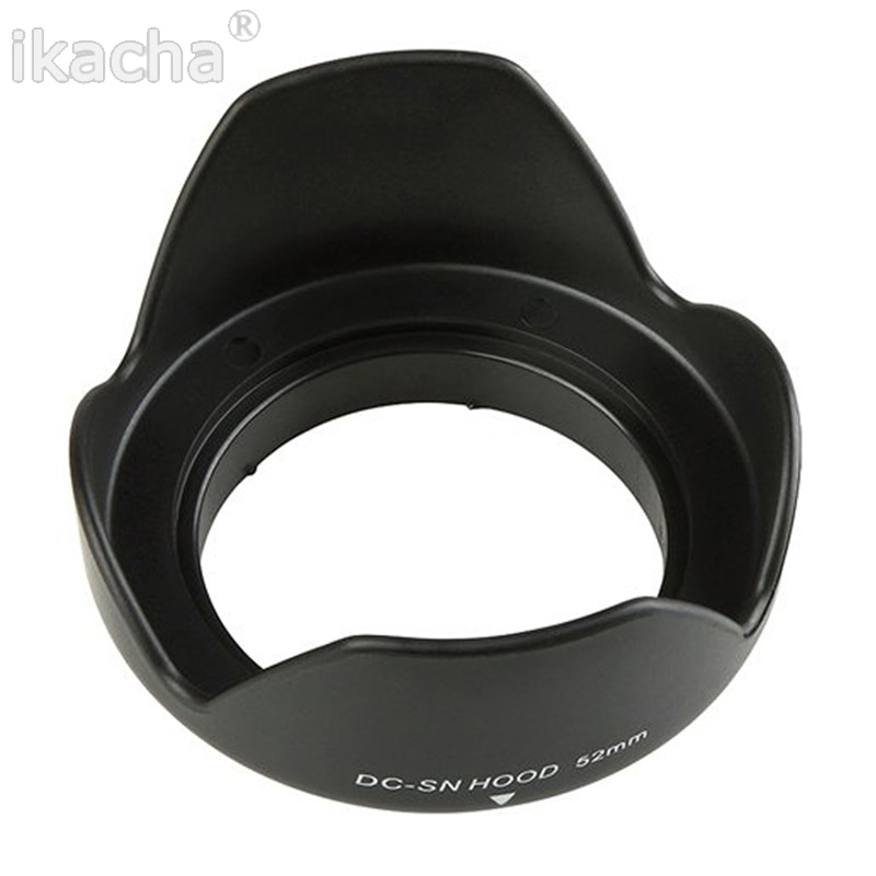 49 Mm 52 Mm 55 Mm 58 Mm 62 Mm 67 Mm 72 Mm 77 Mm 82 Mm Zonnekap schroef Mount Bloemvorm Voor Canon Kap Lens Camera