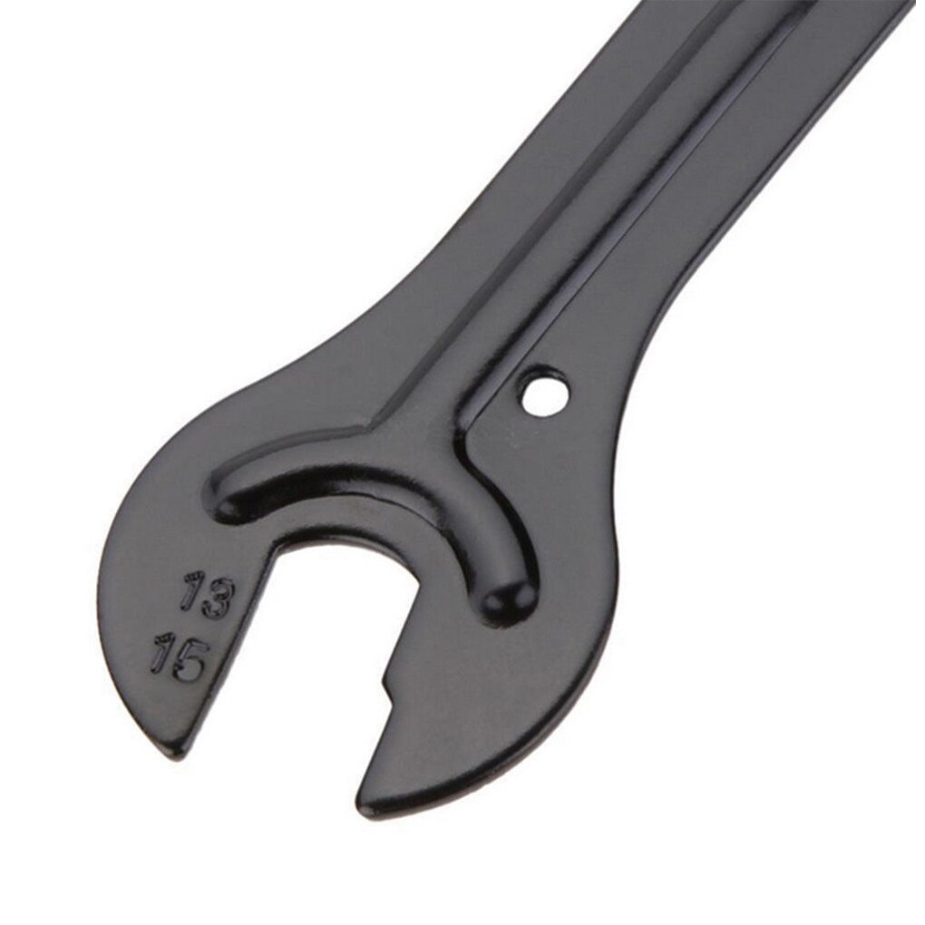 2pcs Bike Wheel Hub Wrench Bicycle Hub Cone Steel Dual Open-end Spanner Bicycle Repair Tool