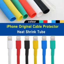 Protector de Cable Original de iPhone, reparación de iPhone Universal para Tubo termorretráctil, Cable cargador Lightning
