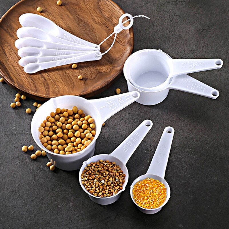 11pcs Plastic Measuring Cup Milk Powder Spoons Tea... – Grandado
