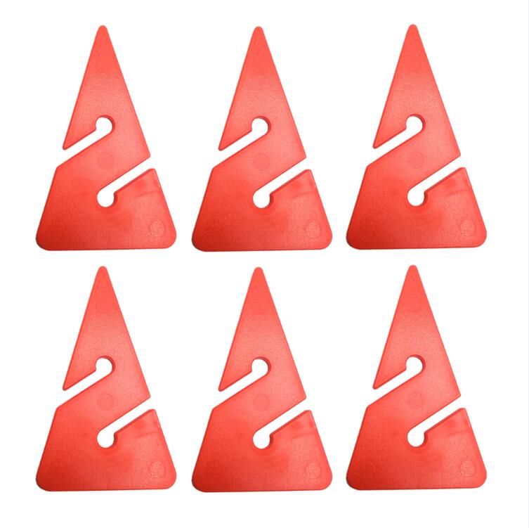 Scuba Dive Wreck Cave Dive Line Arrow Markers ABS Triangle Shape guide rope indicator For Techincal Cave Diving Diver: 6 Orange