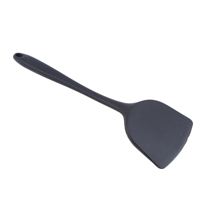 Food Grade Silicone Baking Tools Shovel Kitchen Spatula Cake Slotted Butter Cream Mixer Scraper Long Handle Shovel