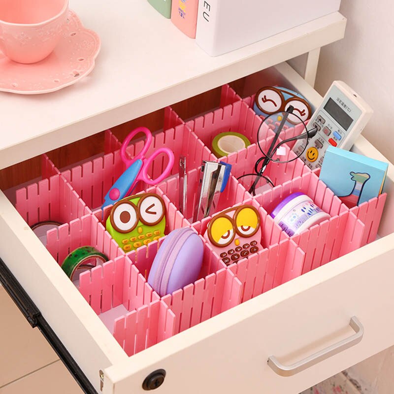 Diy Drawer Storage Rack Detachable Free Combination Partition Desk Organizer Desktop Accessories Household Items