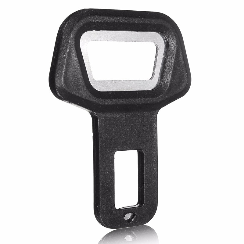 Universal Seat Belt Head Dual-use Car Safety Seat Belt Buckle Bottle Opener Aluminum Alloy