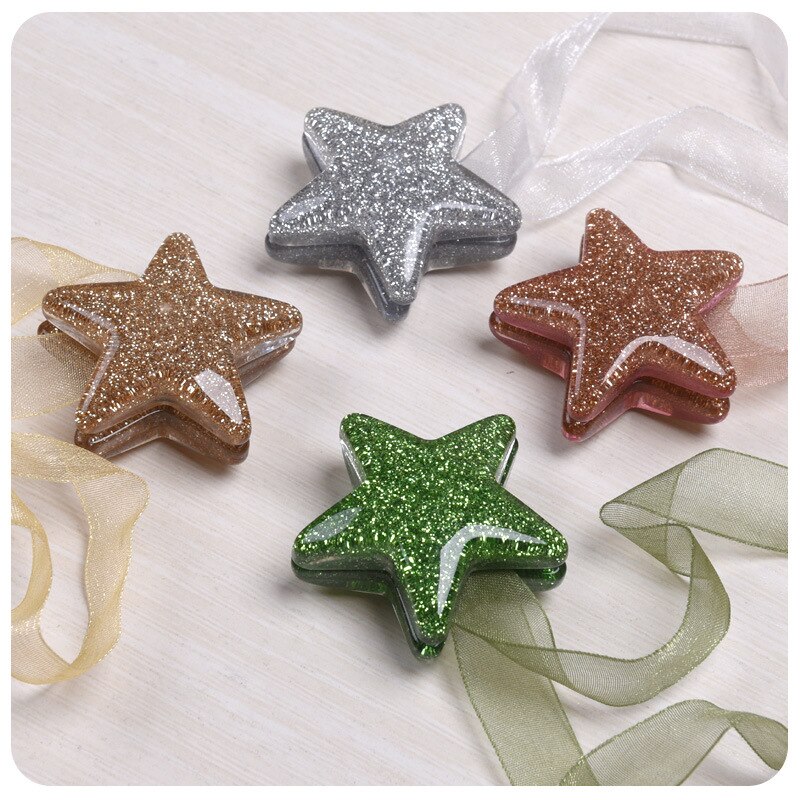 Star Shape Magnet Curtain Buckle Magnetic Mesh Tieback Holder Window Curtain Clip Holder Strap Accessories Home Decor JJJRY774