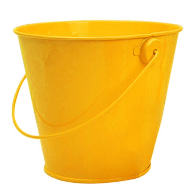 6 stk mini metal bøtte slik fest favor chokolade bøtte gør-det-selv blik bøtte til fødselsdagsfest bryllup baby shower