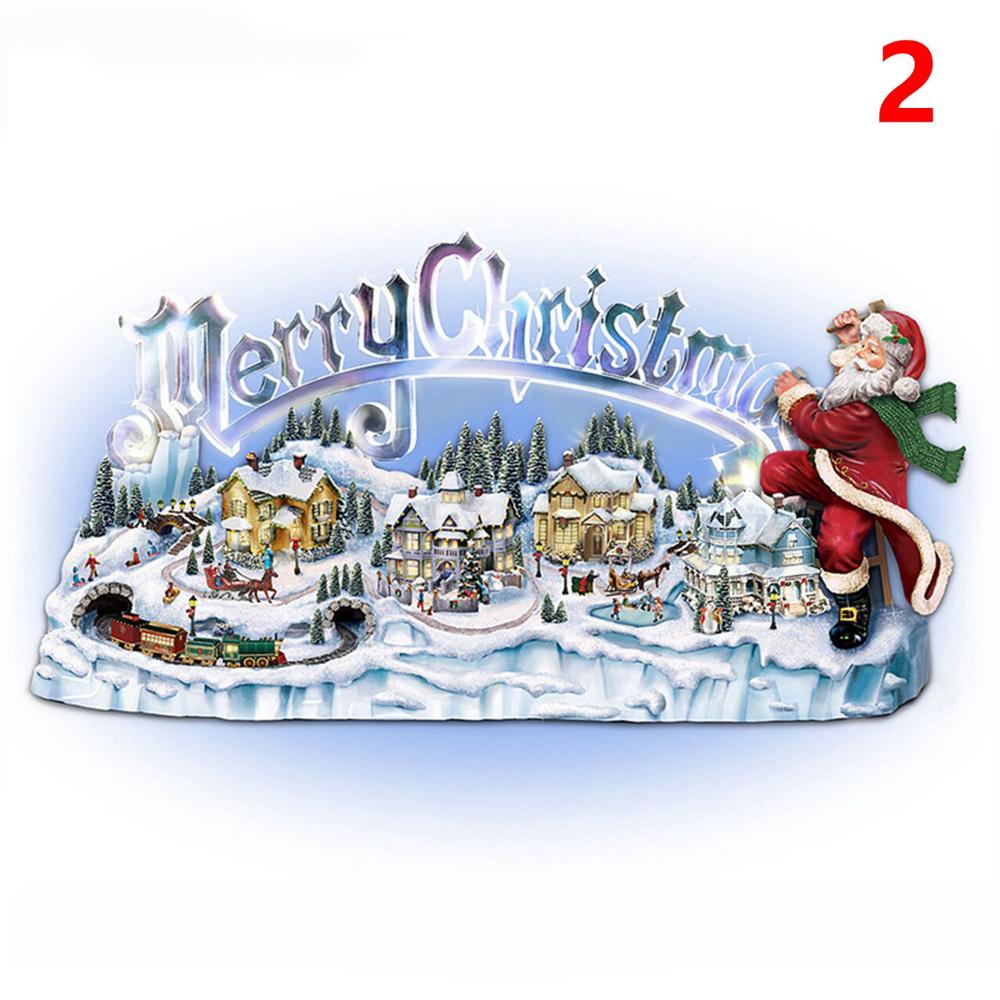 Diy pvc kerst raamstickers wanddecoratie etalage ornament elektrostatisch waterdicht festival decoratie sticker gelukkig jaar: 2