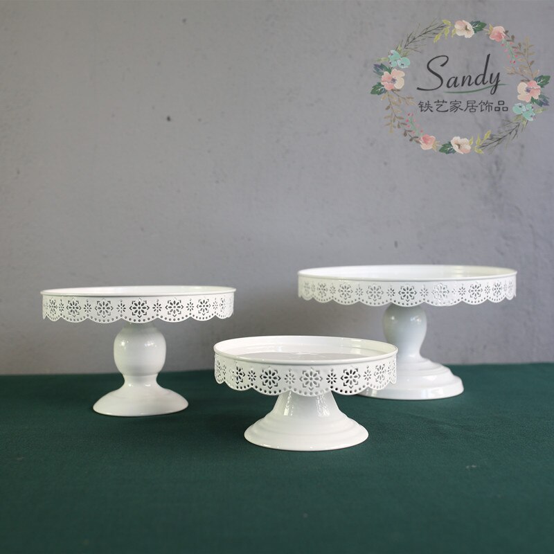 Cake Stand Taart Plaat Fruitschaal Tray Tart Schotel Bruidstaart Versierd Europese Stijl