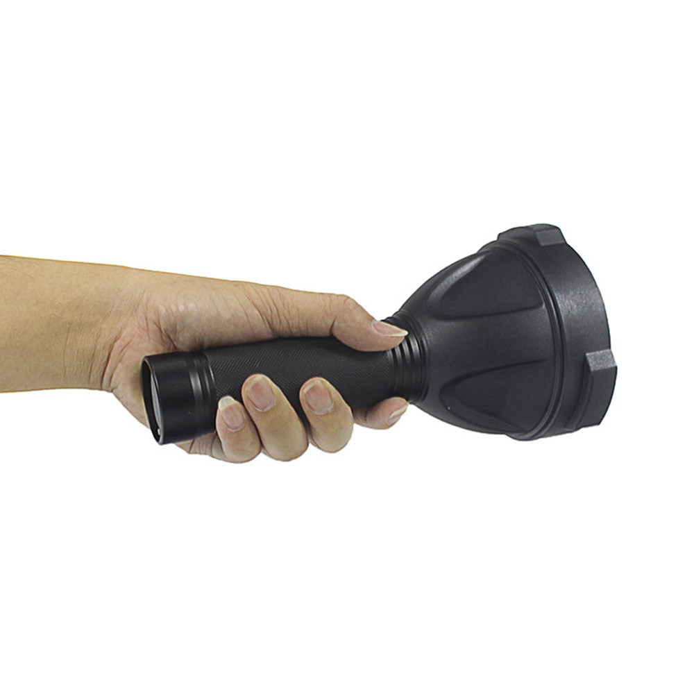 25W LED High Brightness Flashlight Searching SpotLamp USB Rechargeable LED Anti-slip Handle Lightweight Emergency Electric Torch