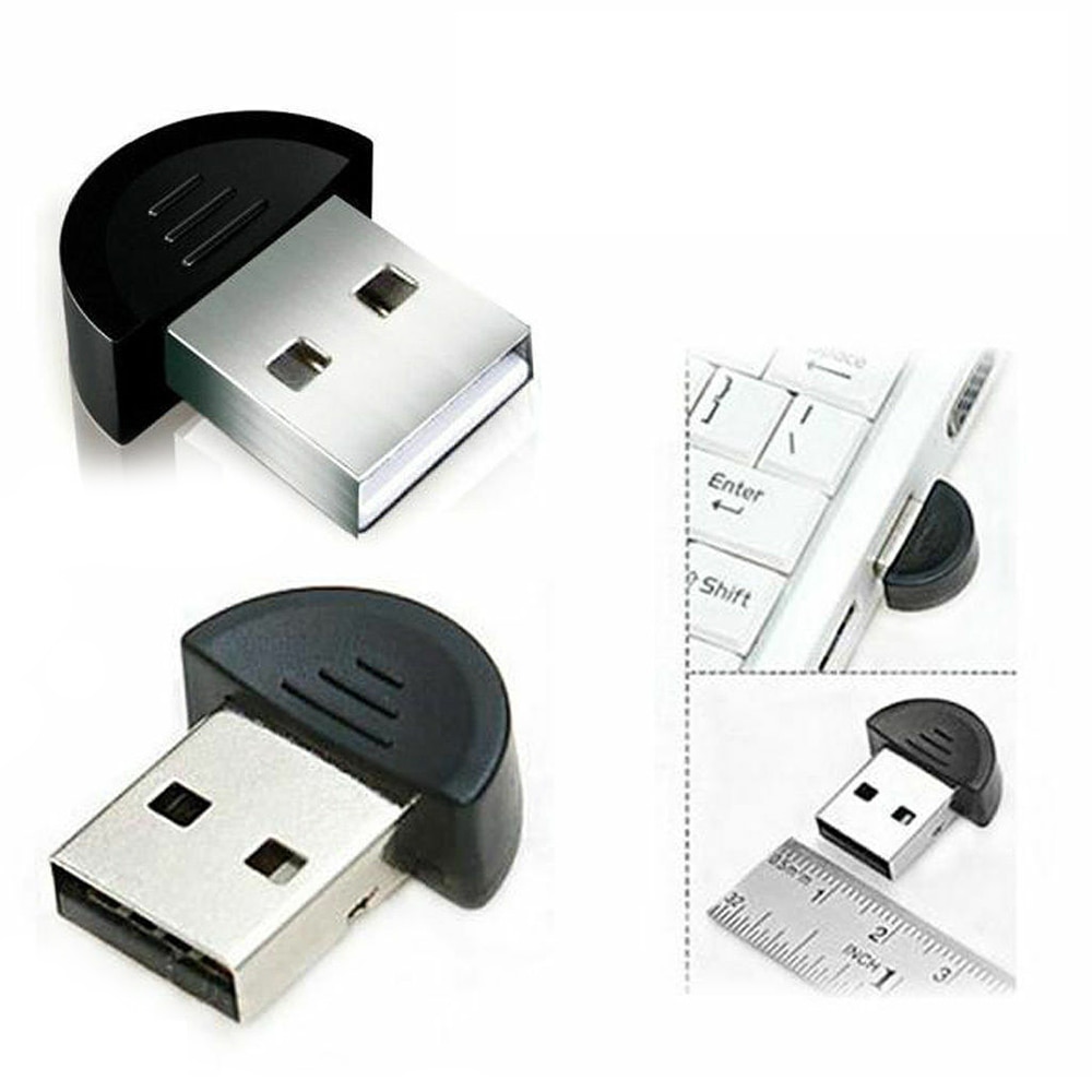 Wireless 2.0 Bluetooth USB Adapter Bluetooth Dongle Bluetooth Transmitter USB Adapter for Computer PC Laptop Wireless Mouse