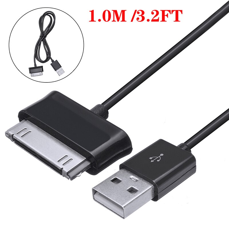 1pc usb-synchron-datenkabel, robustes tablet-computer-adapterkabel für samsung galaxy tab