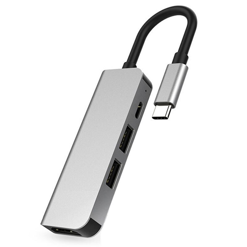 USB C Hub Typ-C zu HDMI 4K Hub USB Adapter Typ C PD Ladung Hafen für Profi samsung Galaxis S8 Typ-C Hub