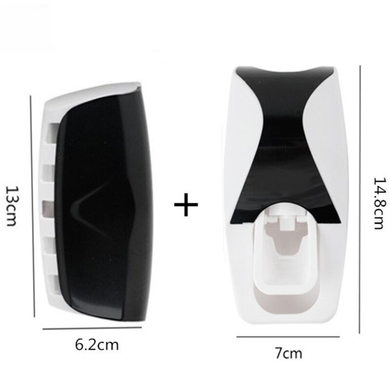 Kids Automatic Toothpaste Dispenser Squeezer Wall Mounted Rack Stand Holder Toothpaste Squeezers Bathroom Products