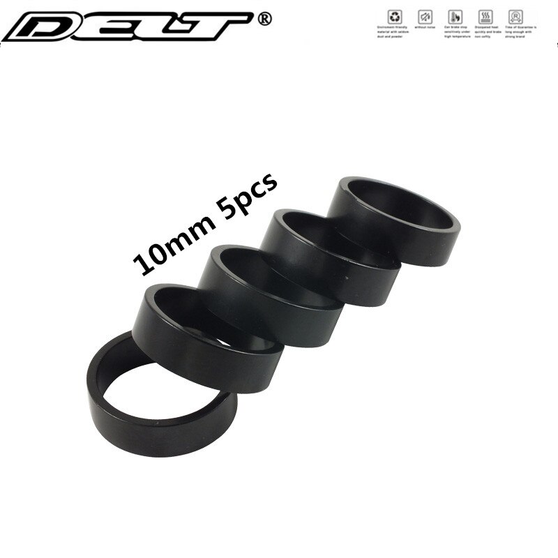 5/10 stk cykel forgaffel vaskemaskine mtb mountainbike aluminiumslegering headset afstandsring pakning ring 2/3/5/10mm cykeltilbehør