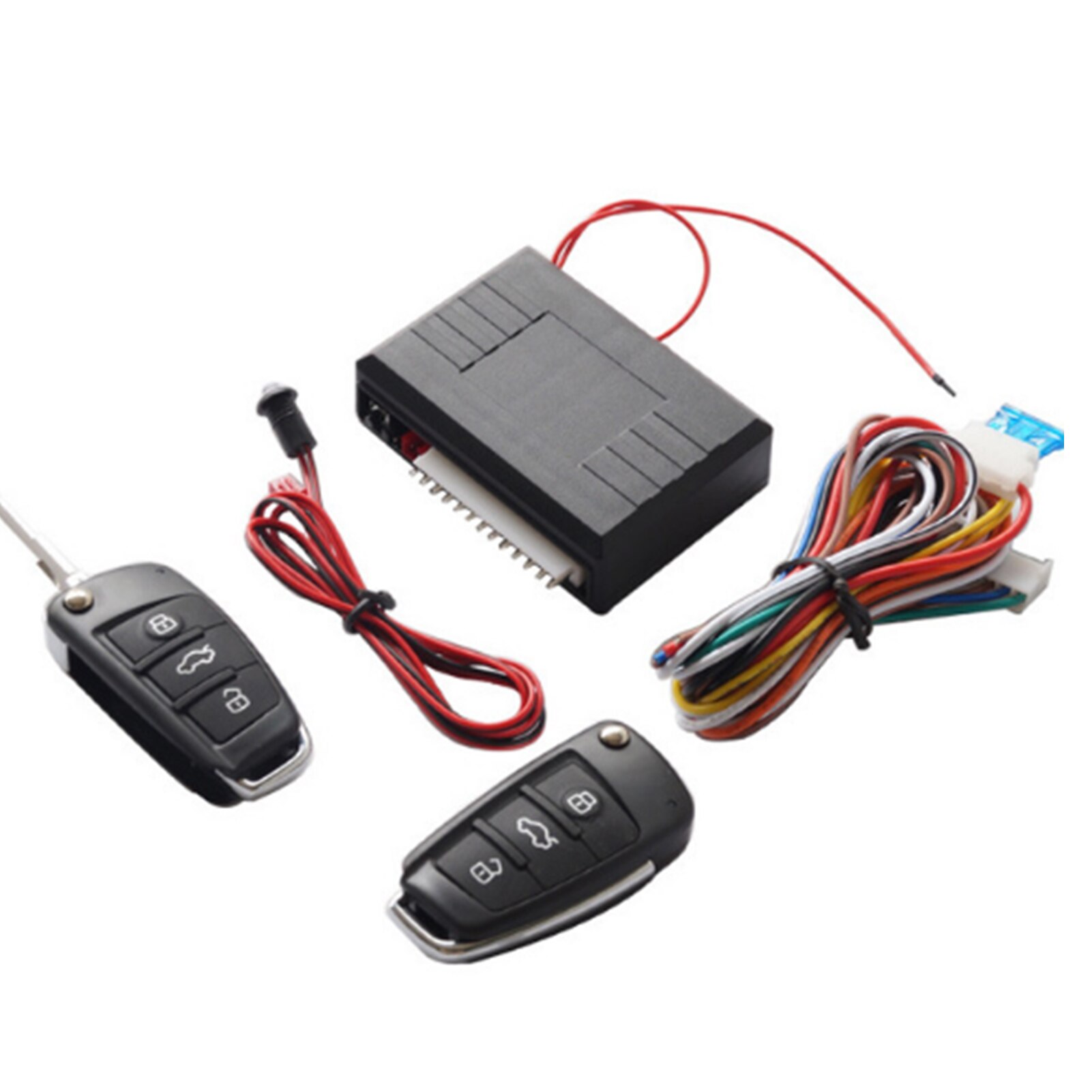 12V Universal Car Intelligent Keyless Entry System Remote Central Door Lock Automobile Electric Accessories