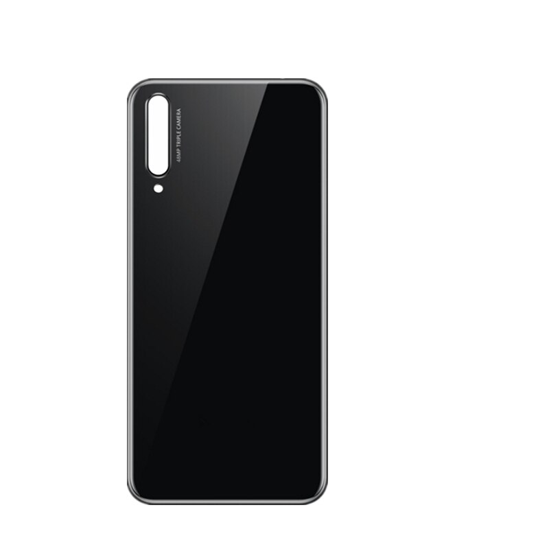 6.3 "Voor Huawei Honor 20 Lite Back Batterij Cover Achterdeur Behuizing Case LRA-AL00, LRA-TL00 Voor Huawei Honor 20 Lite Batterij Cover: black NO lens