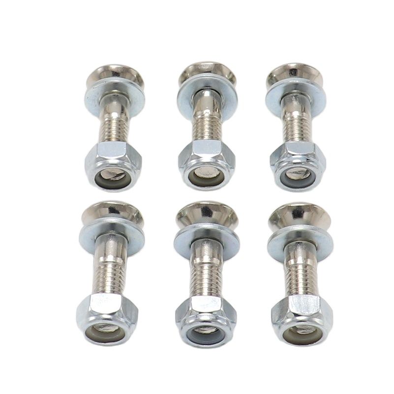 6Pcs 8*25Mm Tandwielen Vlekken Kits Schroeven Voor Honda Suzuki Kawasaki Yamaha Ktm Rmz Drz Yzf Kxf klx Crf Crossmotor Pit Bike