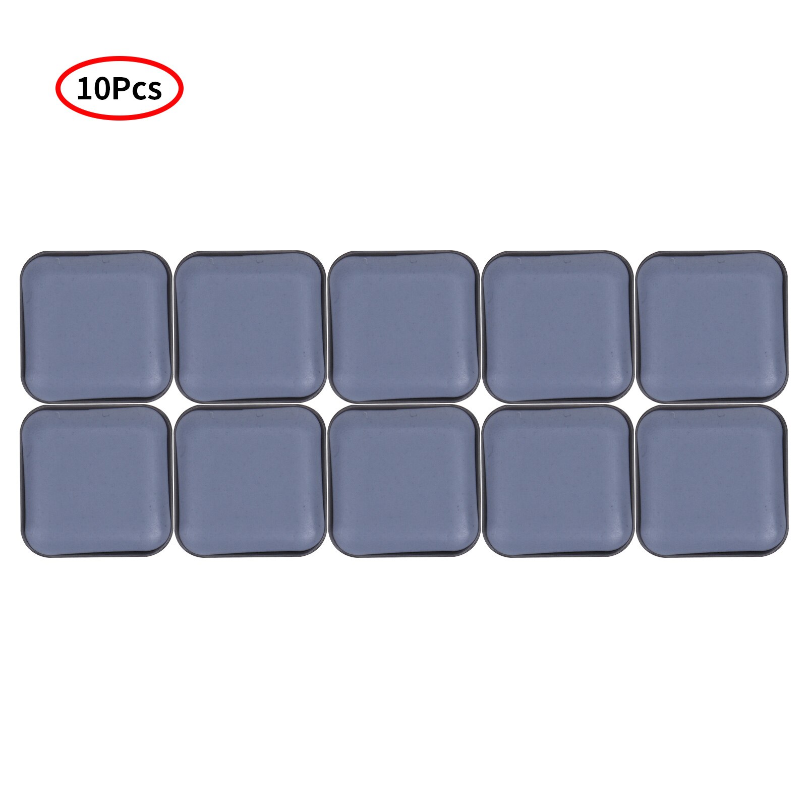 Almohadillas deslizantes para patas de muebles Almohadillas protectoras antideslizantes de goma adhesivas para pies de muebles, Almohadillas protectoras para patas de mesa, taburetes para Sillas: 22x22mmBlue Yellow
