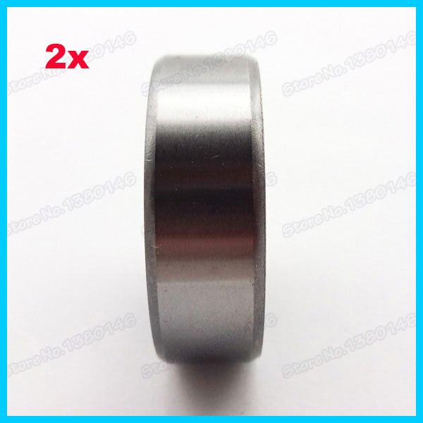 2x Pit Dirt Bike Rubber Sealed Ball Bearing 6202 RS For ATV Quad Scooter Go Kart SDG Wheel 15mm Axle