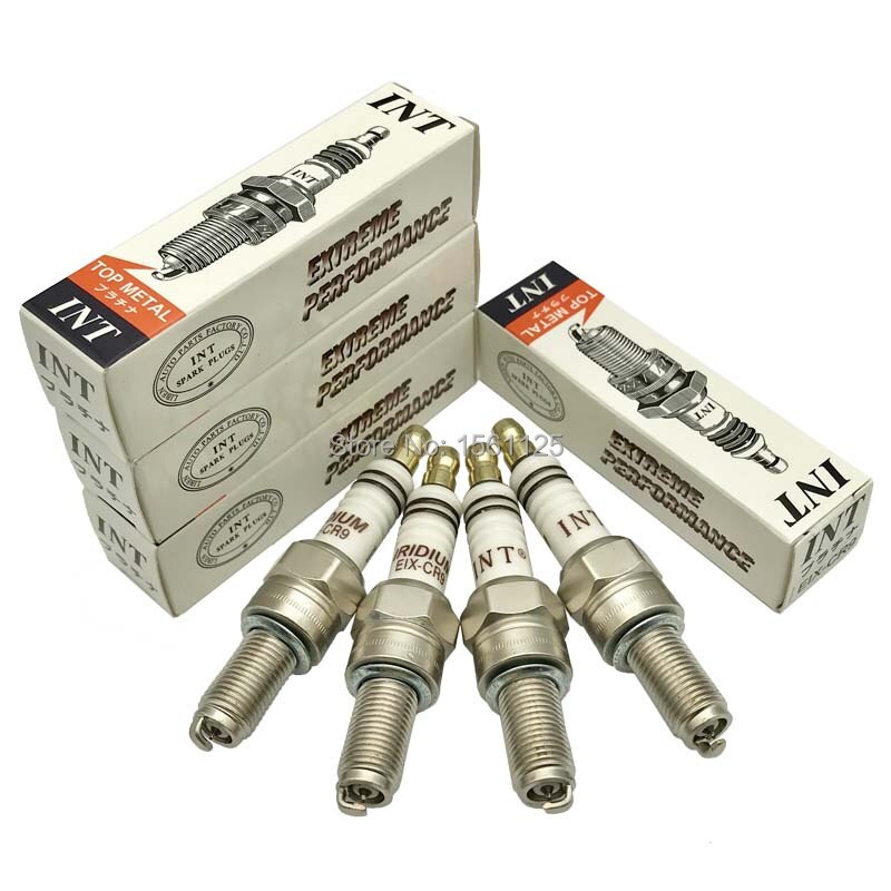 Bujía de Motor de iridio para KTM, SUZUKI, CXR, ALFER, CR9EK, CR9EIX, CR9E, EIX-CR9, CR9EB, CR9E, PMR9B, CR9EIA-9, IU27, 4 Uds.