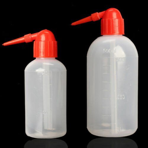 1pcs 250ml/500ml plastic washing cleaning bottle alcohol bottle Red bird head washing bottle: 500ml