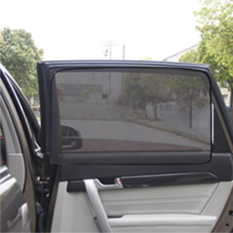 1pc voiture fenêtre latérale ombre magnétique voiture pare-soleil Protection UV voiture rideau voiture fenêtre pare-soleil fenêtre latérale pare-soleil fenêtre Film
