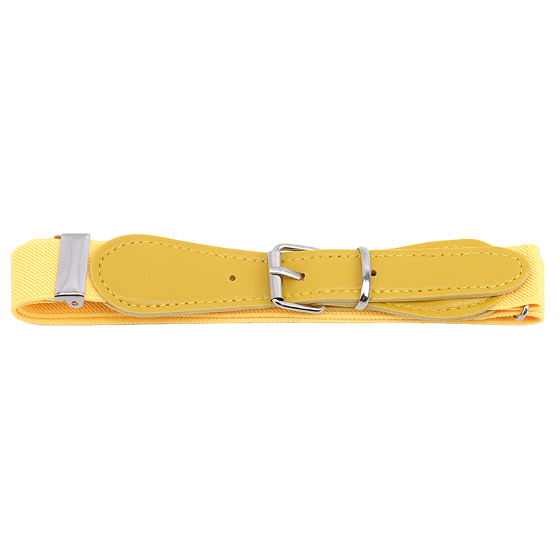 Candy Multicolor Kinderen Riem Lengte Verstelbare Kinderen Mooie Kleding Bijpassende Accessoires: yellow