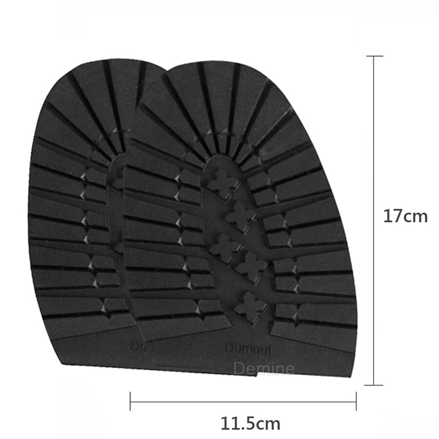 Demine Thick Rubber Outsoles Insole Anti-slip Business Shoes Boots Paste Bottom for Men and Women Apply DIY replacement Sole