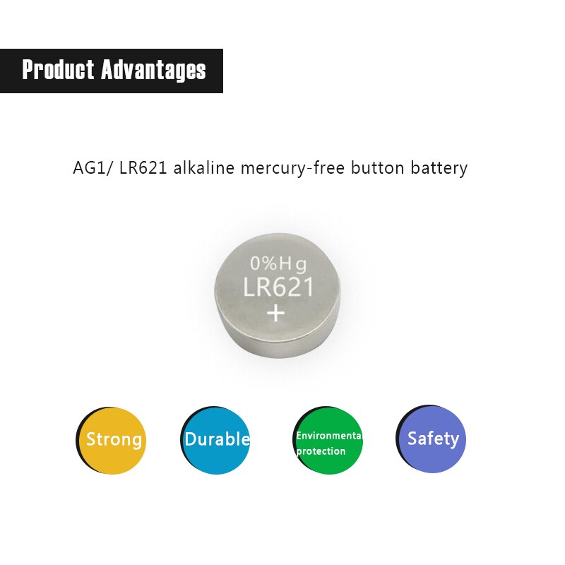 20Pcs Deah 1.55V AG1 LR621 Alkaline Cell Coin Batterij 164 LR621W CX60 364A SP364 TR621 Knop Batterijen Voor horloges Speelgoed Afstandsbediening