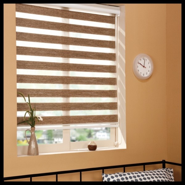 Popular zebra blinds/double-layer roller blinds/ready made curtain/curtain fabric curtain window curtain