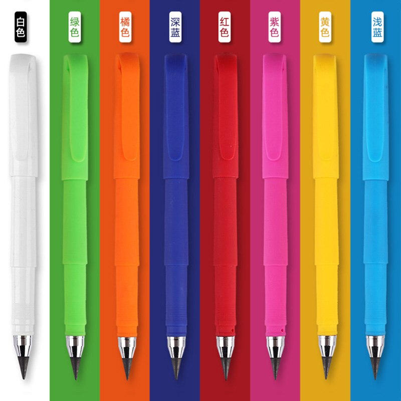 Eternal Pencil Matita Infinita Senza Inchiostro – Confezione Da 10 Pezzi Con Gommino – Scrivere E Disegnare All'Infinito