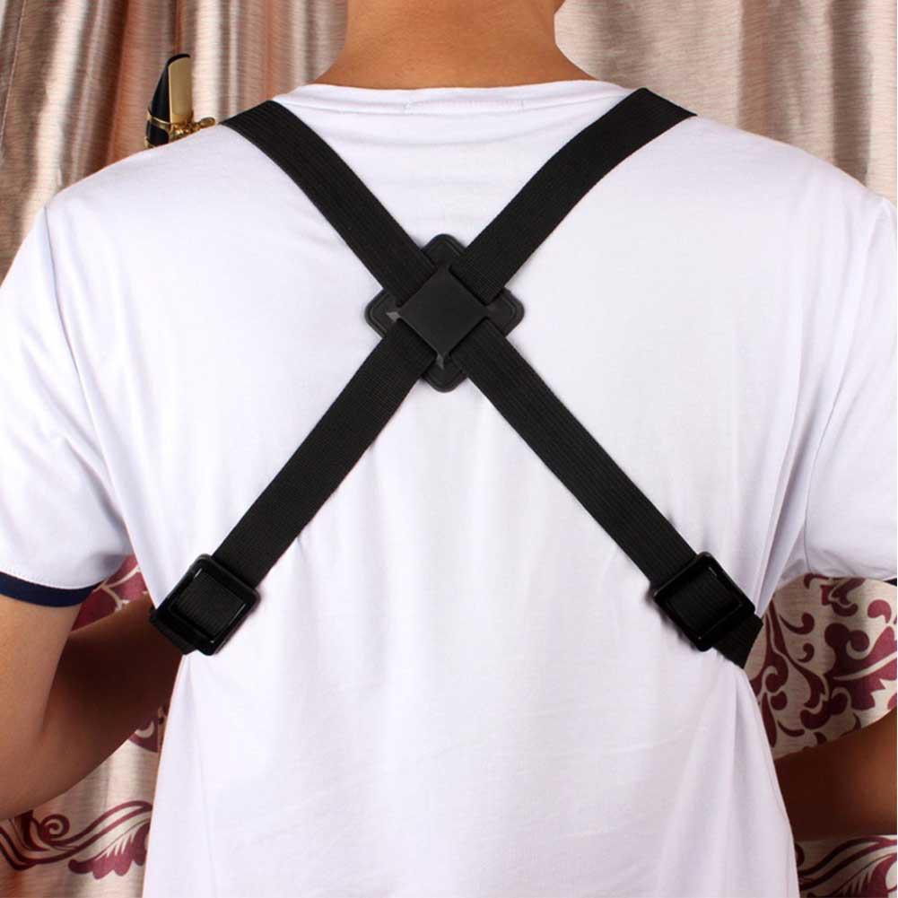 Verstelbare universele saxofoon saxofoon harnas schouderriem riem voor alt / tenor / sopraansaxofoon onderdelen accessoires
