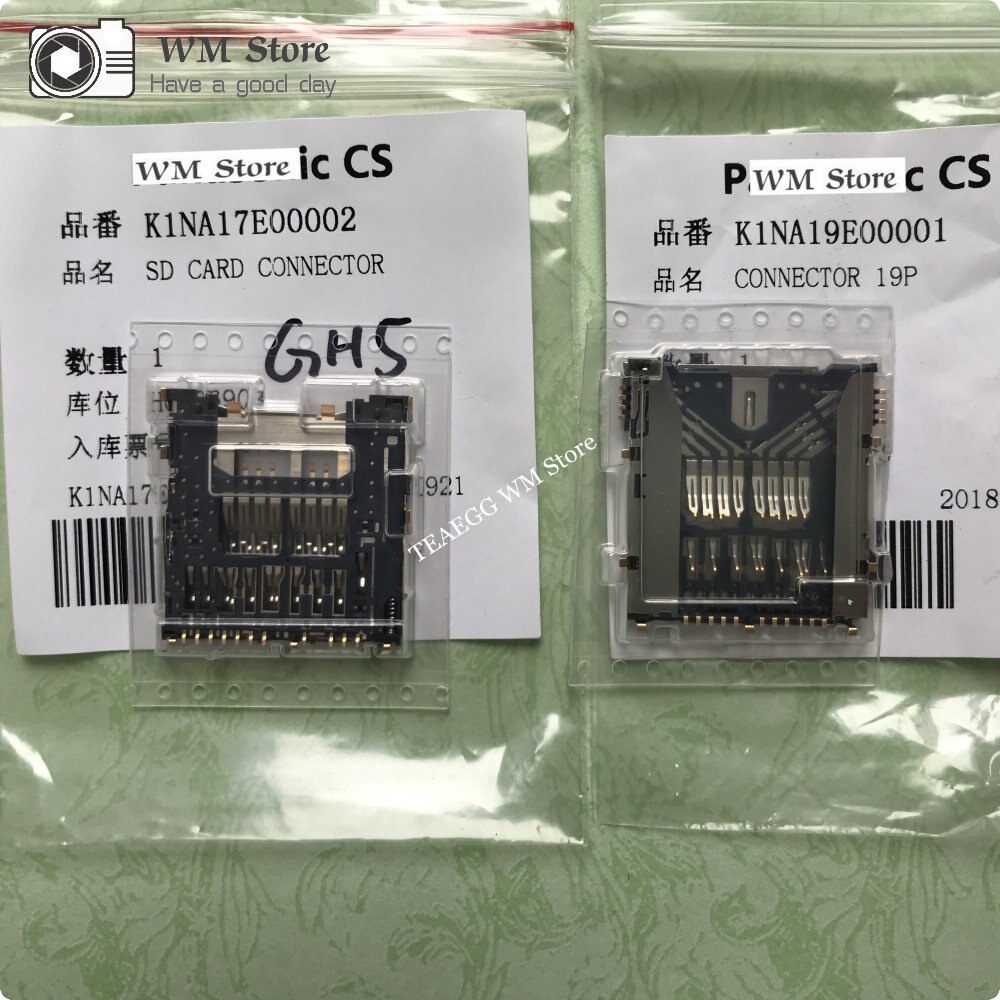 Slot pour carte mémoire SD pour pièce de réparation Panasonic GH5 GH5S
