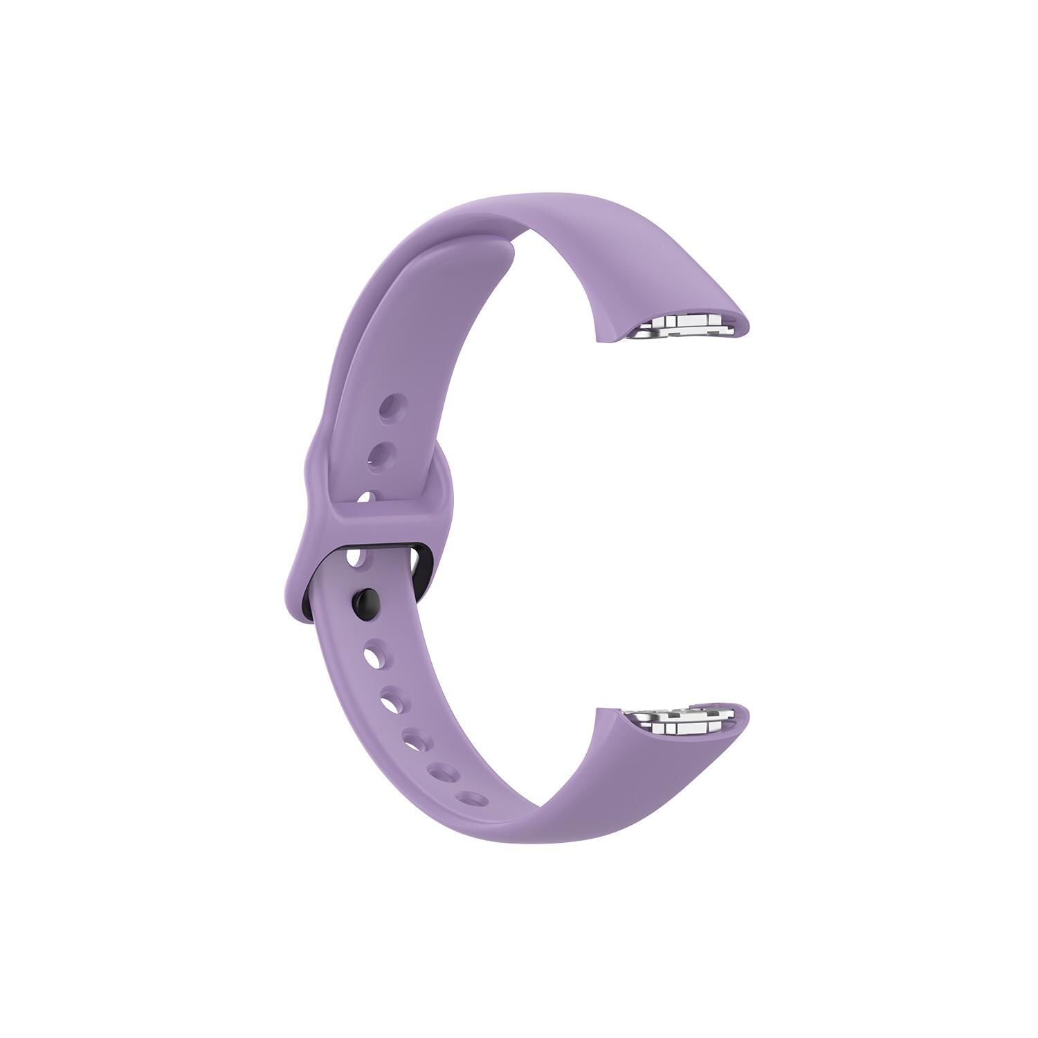 Smart Watch Band For Samsung Galaxy Fit SM-R370 Fitness Tracker 10 Types Wristband Accessories Sport Strap Smart Accessories: 08 purple