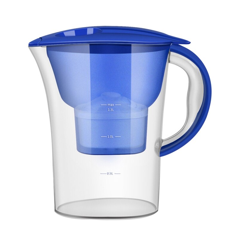 1Psc Netto Waterkoker Thuis Keuken Praktische Activated Carbon Filter Waterkoker Draagbare Waterzuiveraar Kantoor Drinkware Purifier: A